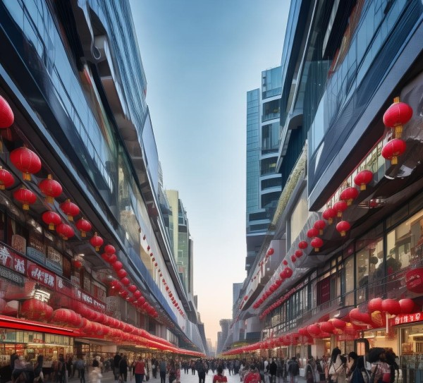 宁波西部商贸城，连接南北的商业枢纽