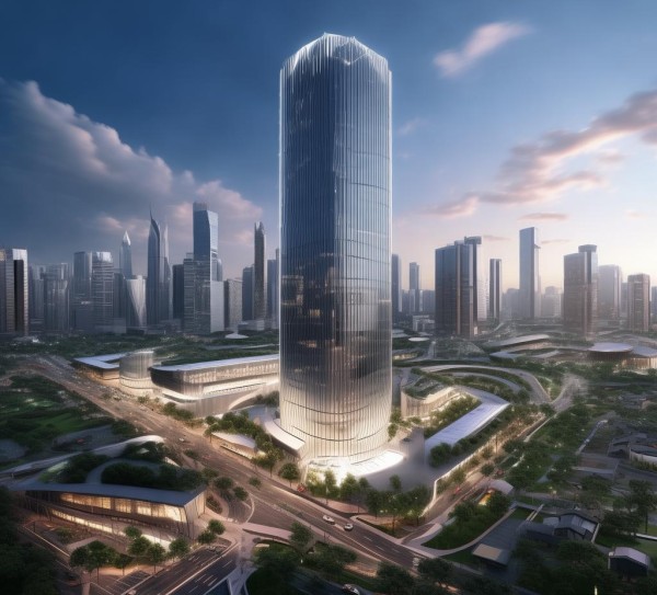 塔坛国际商贸城,商业中心的未来 塔坛国际商贸城,商业中心的未来