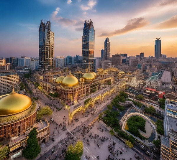 开封国际商贸城，golden hub 与现代商业生态的完美结合