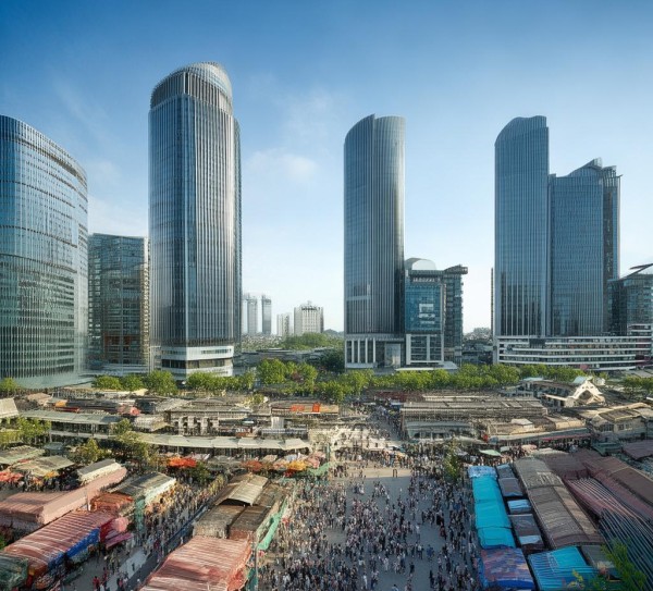 桂林国际商贸城，城市与商业的完美结合