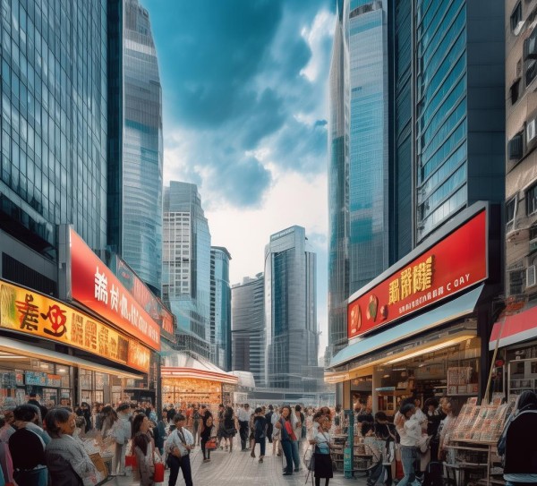 海港商贸城新闻坊电话，商业与社区的对话