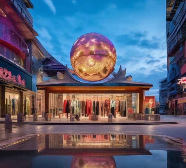 spherical vision 贵州商贸城女装合作店，开启时尚新时代的见证者