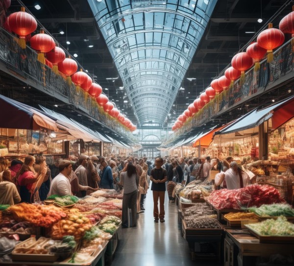商贸展销，连接市场与商业的桥梁