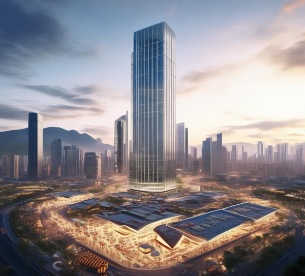 丝路全球商贸港项目，未来商业中心的创新构想