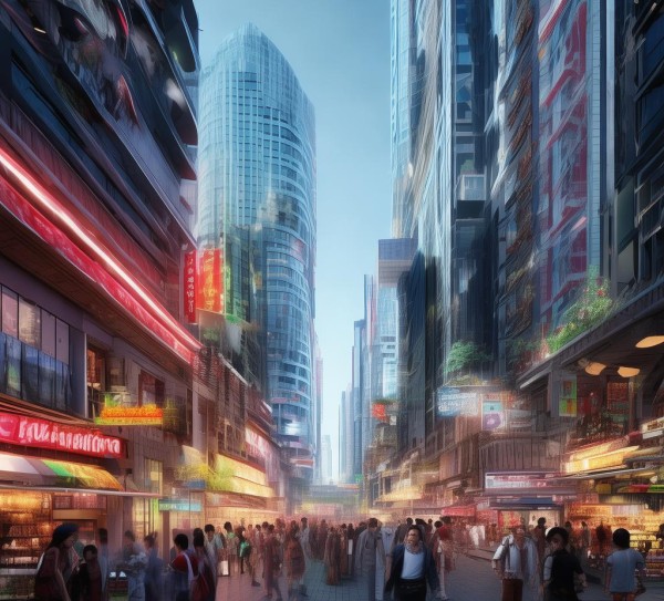 营造城，rushed Renowned:The New Development of Rongkemuang Citys商贸城