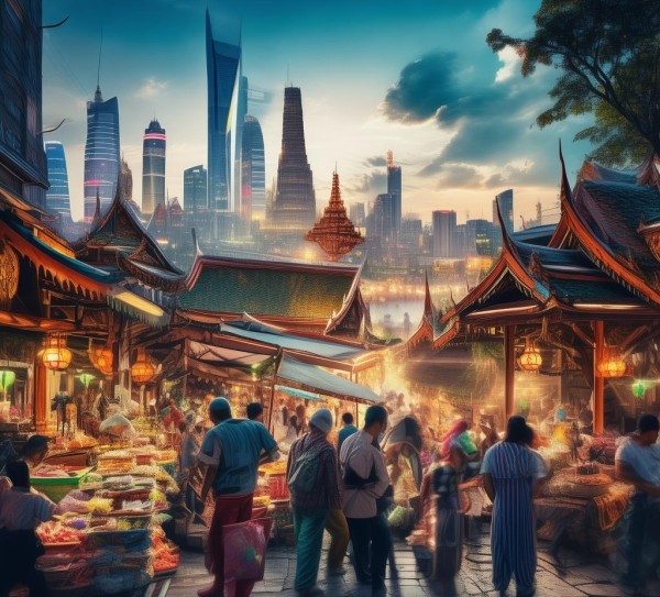 上海与泰国,商贸合作与文化交融的双轨之旅 上海与泰国,商贸合作与文化交融的双轨之旅