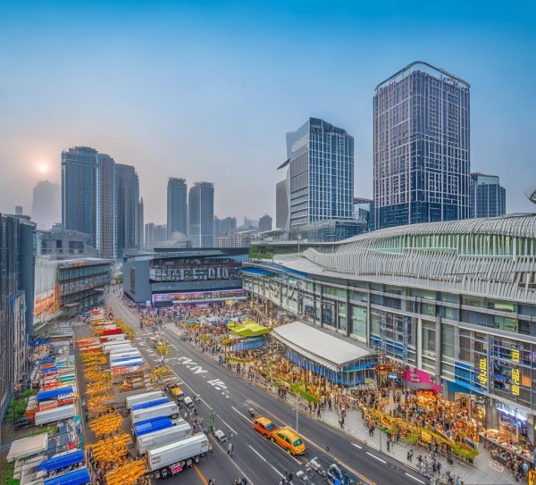 临沂东华国际商贸城，城市经济发展的重要窗口