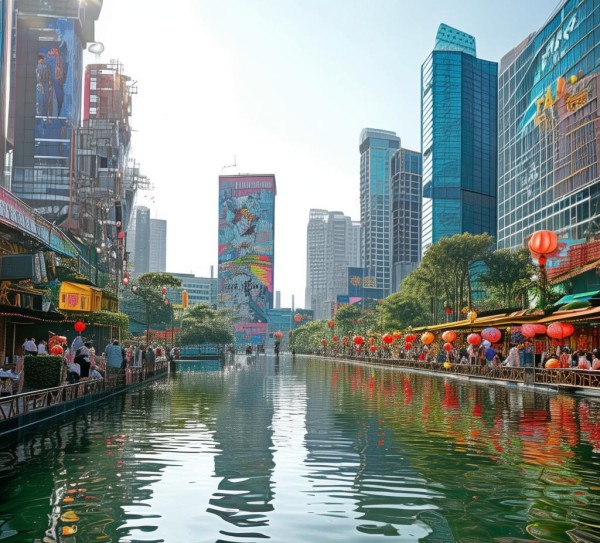 珠湖明珠新闻开元商贸，商业与艺术的融合之旅