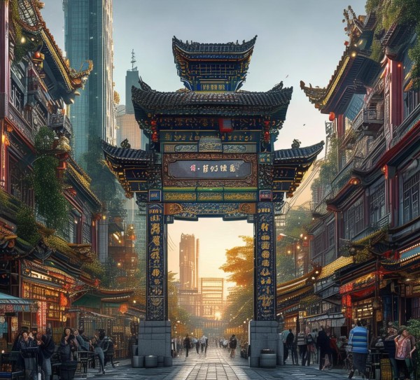 建始商贸中心，千年商贸之都