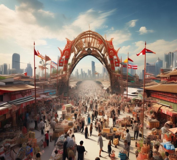 中国商贸合作，连接全球市场的桥梁