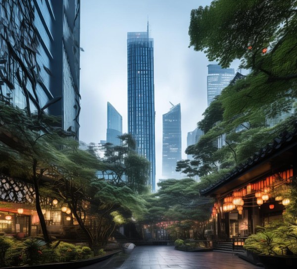 绿城杭州下沙商贸城，现代都市的诗意栖居