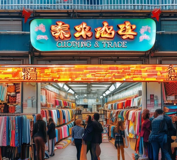 文华服饰商贸行，一 极佳的商业起步
