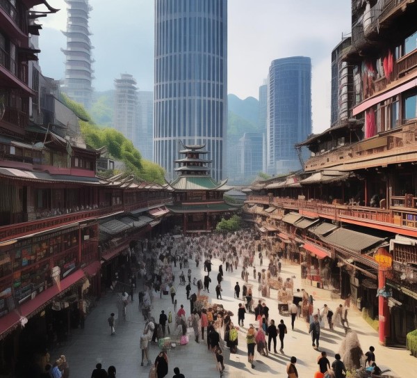 南充市内江新闻西南商贸城，商业价值与文化传承的融合