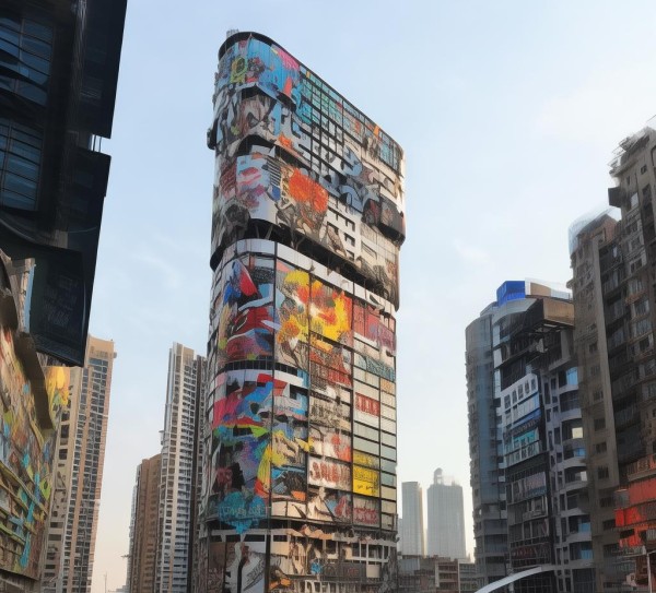 今日头条凤凰商贸城新闻，disrupting the urban landscape of urban growth with art cities