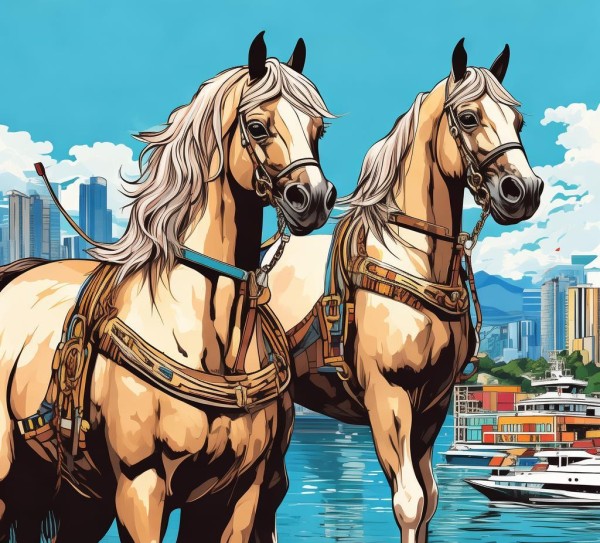 两匹骏马商贸港，连接经济与旅游业的创新合作