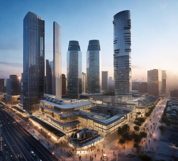 北京国贸商贸城，新地标，创新融合，城市新引擎
