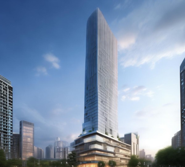 霸州新建商贸综合楼项目，城市中心的现代商业理想