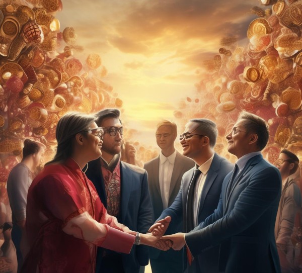 金食利商贸合作，携手共创辉煌