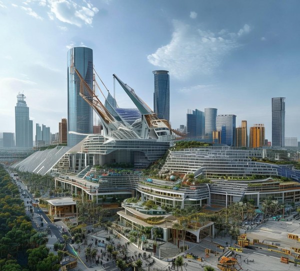 新合作国际商贸城拿地，商业中心建设的探索
