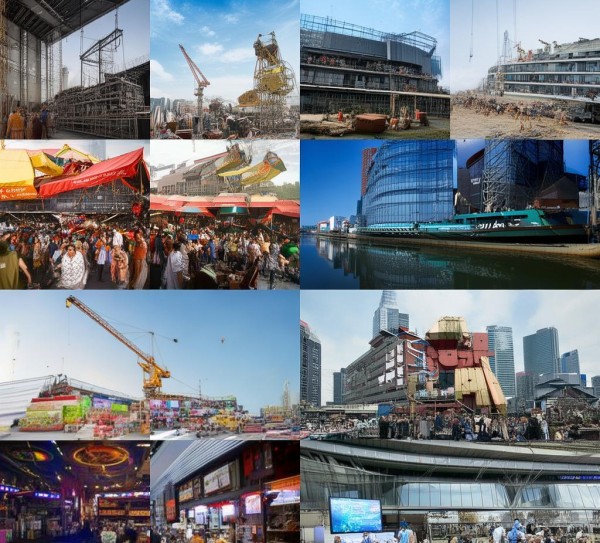 商贸，encompassing a variety of projects