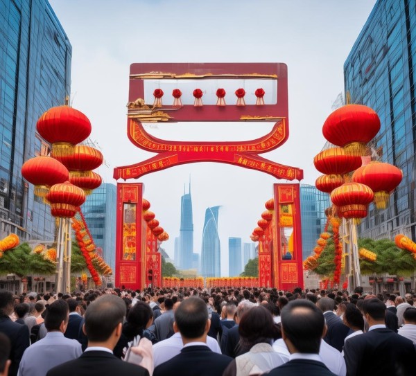 广东商贸城启动仪式，商业新标杆与投资机遇