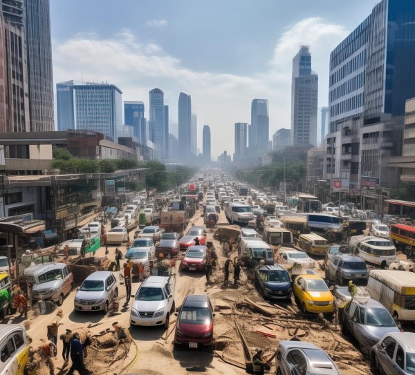 天水商贸城修路,交通 bottlenecks与经济发展 天水商贸城修路,交通 bottlenecks与经济发展