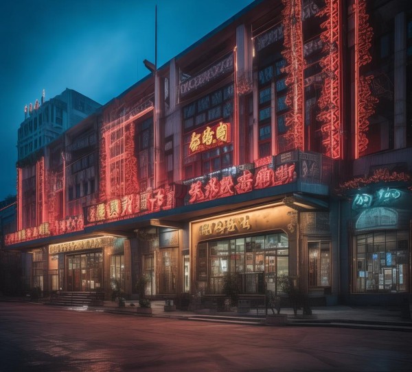 潜江市熊口供销合作社商贸大楼，神秘的商贸中心