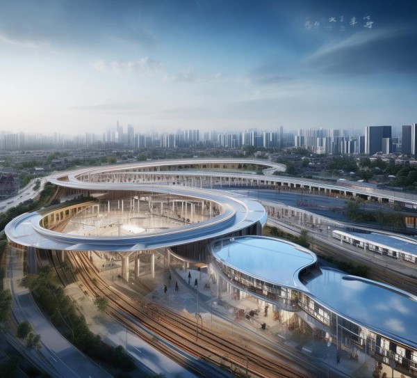 乐至高铁商贸城，连接本地与全国的创新 spatial network