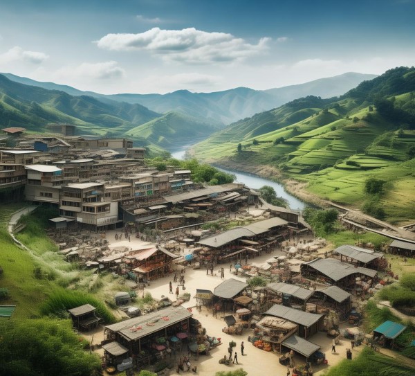 地理与经济，都匀商贸合作社的地理特征与实际应用