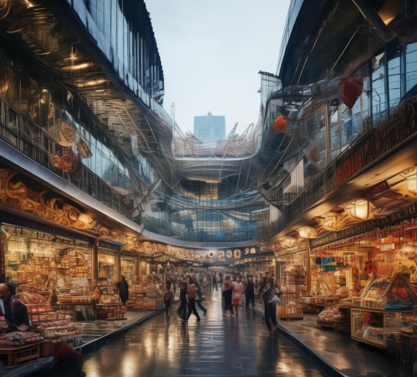 文化与商贸的融合，构建现代都市的文化中心