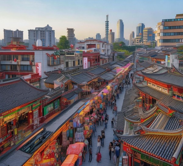东辽商贸城，商业与文化的双重魅力