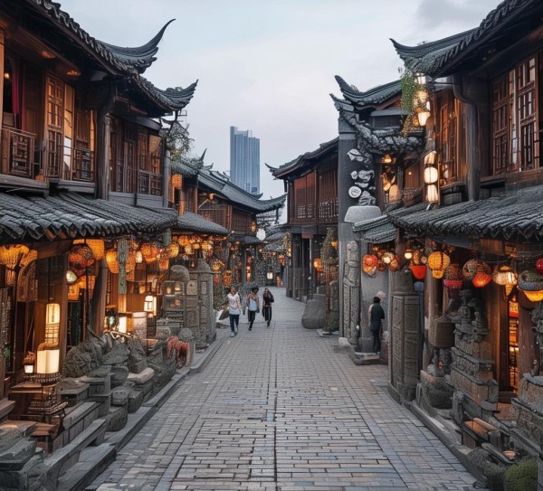 琅琊古镇文旅商贸街，连接历史与现代的千年文脉