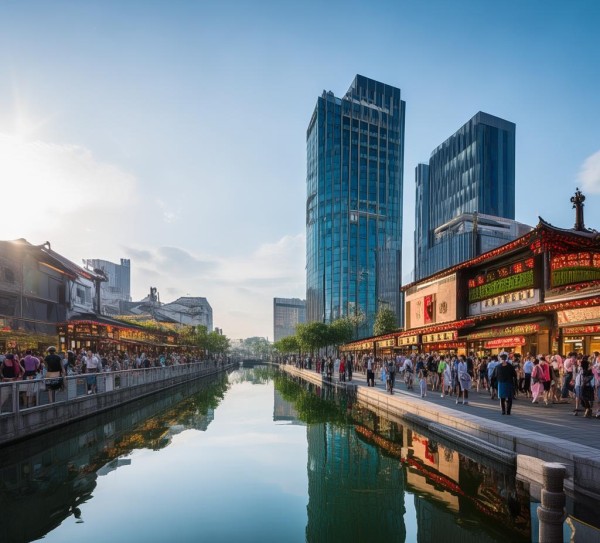 扬州旅游商贸城，旅游热点城市新地标