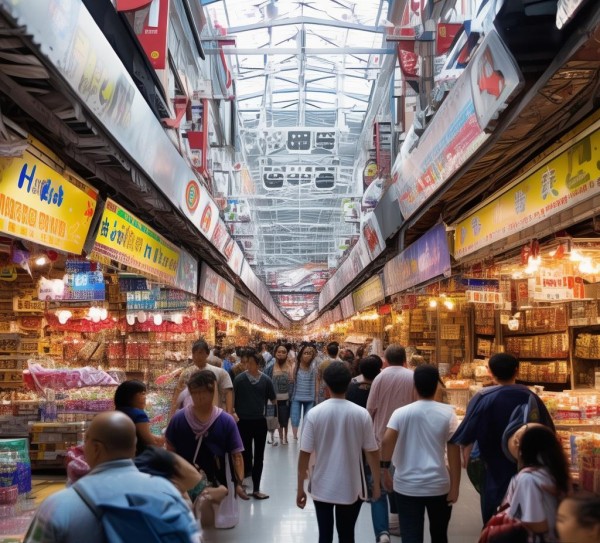义乌市商贸城，新营销模式开启，市场活力四射
