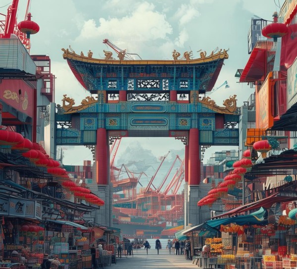 口岸商贸，连接中外贸易的桥梁