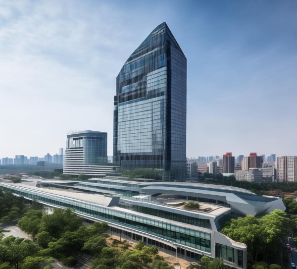 温州市政府黄龙商贸城，现代城市新地标