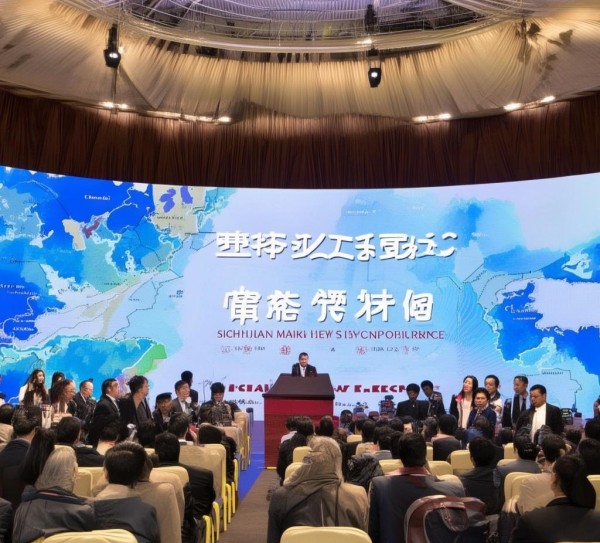 四川脉通商贸新闻发布会，助力区域经济发展