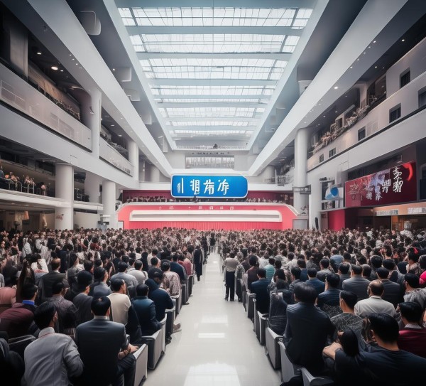 义乌国际商贸城四区新闻发布厅，机遇与挑战并存