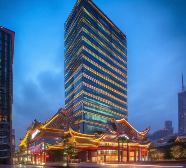 龙津商贸大厦，历史与现代的碰撞