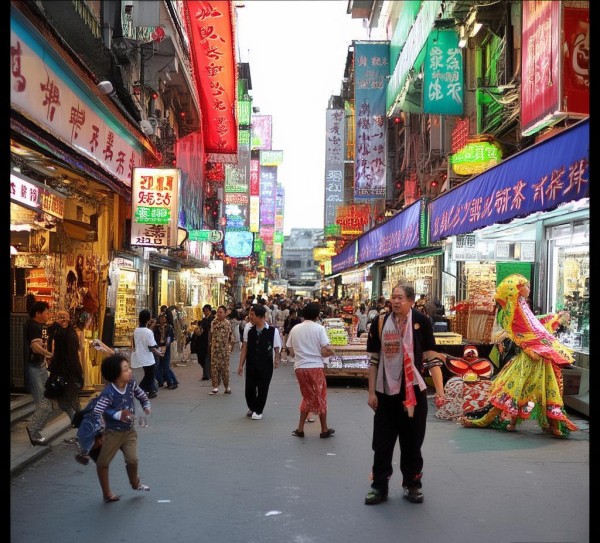 成武商贸街新闻，商业街的精彩瞬间