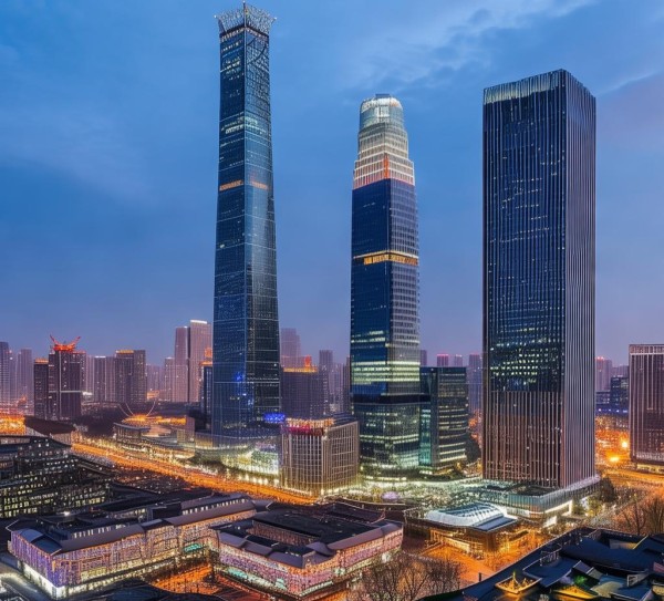 北京国贸商贸城，城市地标与现代商业的完美结合