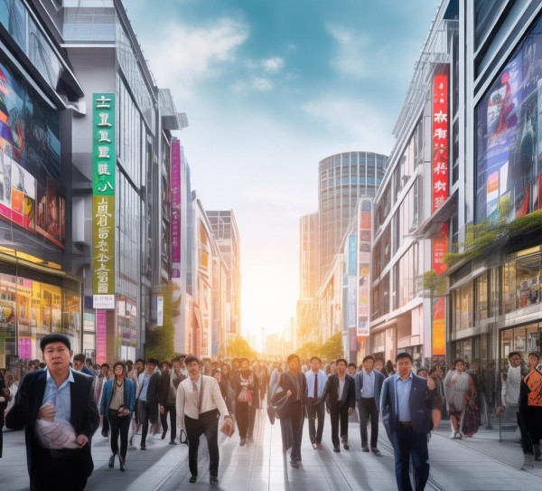 白洋淀国际商贸城，经济新气象