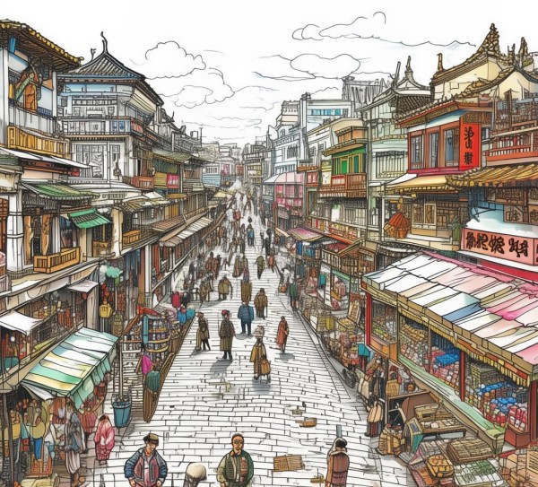 肃宁县商贸行业发展分析