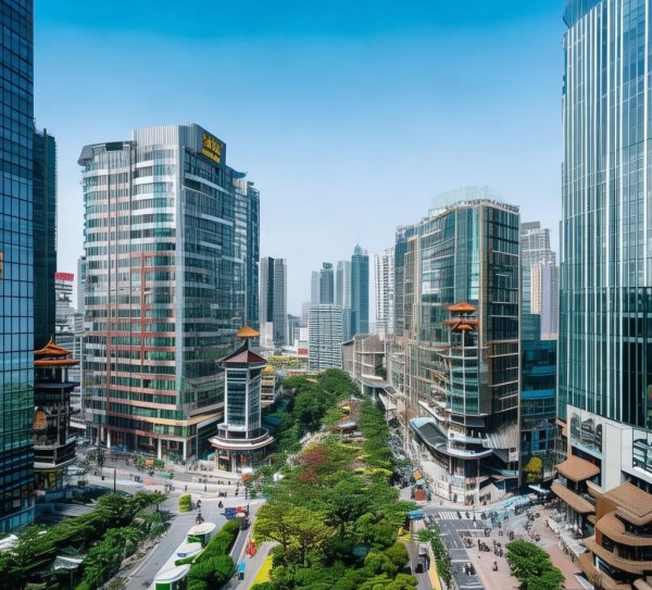 贵州贵阳西南商贸城，城市与智慧的完美融合