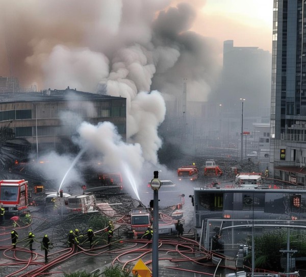 遂平新闻商贸城着火事件，应急处置工作进展