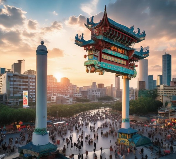 东营商贸园，东进的窗口与机遇的portal