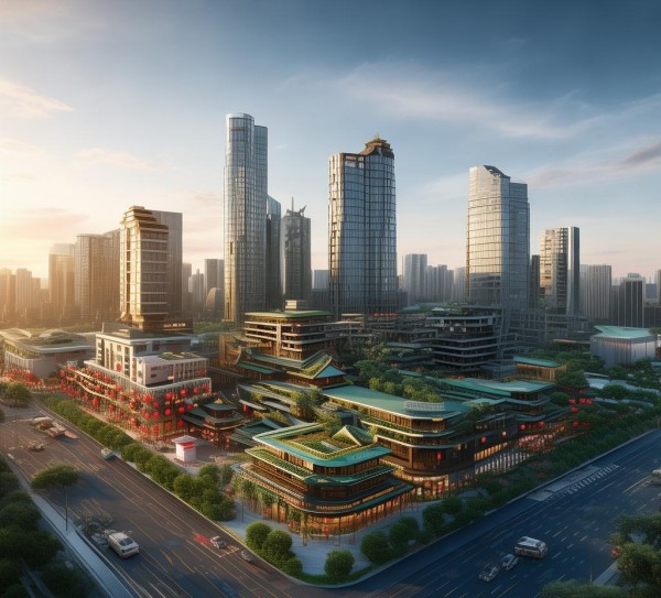 论叙永商贸城，建设新时代城市的创新实践
