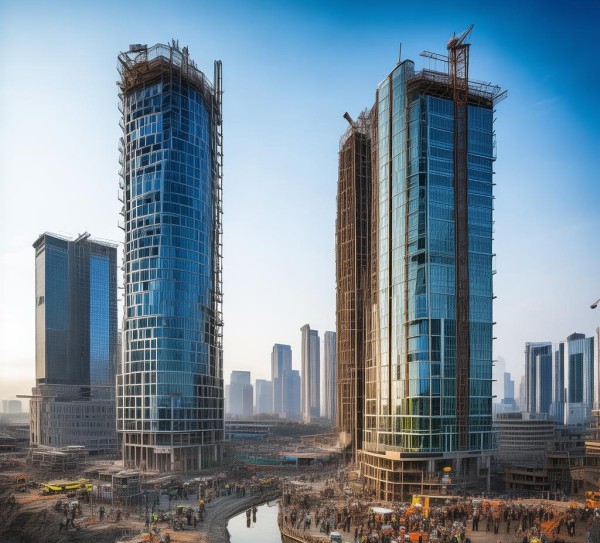 襄阳东津国际商贸城，一场商业新引擎的建设