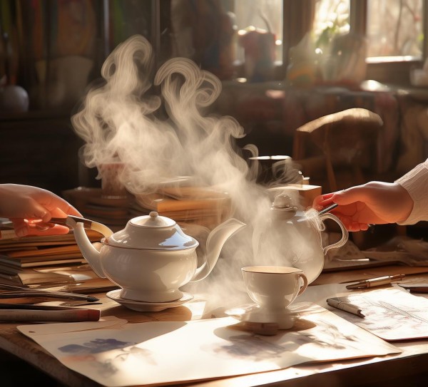 茶与文具，合作之路