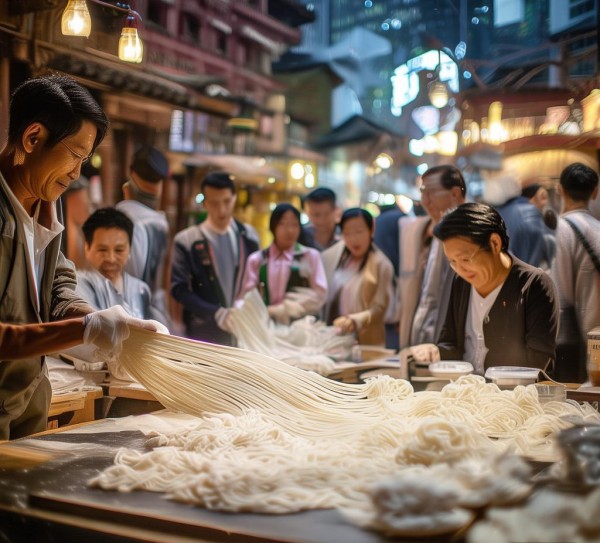 合作街商贸城擀面皮，一场关于品牌的高端定位与市场开拓的精彩故事